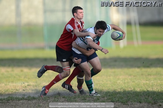 2014-11-02 CUS PoliMi Rugby-ASRugby Milano 1428